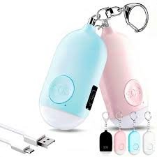 Hion Bezpieczny Alarm Osobisty 130 dB - 2-Pak dla Kobiet