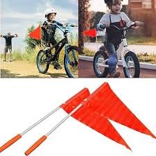 Proporczyk Rowerowy Winfred 2 szt. - Flaga Bezpieczeństwa dla Dzieci 150 cm
